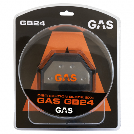 GAS-distribusjonsblokk, 2x35/50mm² til 4x50mm² i gruppen Billyd / Tilbehør / Monteringstilbehør hos BRL Electronics (910GB24)