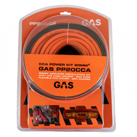 GAS PP20CCA, 20mm² 30/70 CCA-kabelkit i gruppen Billjud / Kablar / Kabelkit hos BRL Electronics (910PP20CCA)
