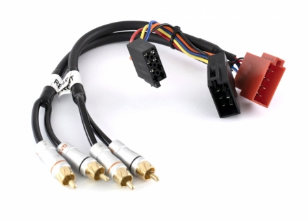 GAS Specialkabel RCA till ISO 9-5, 9-3 i gruppen Billyd / Hva passer i min bil  / SAAB / 9-3 / 9-3 NG Facelift 2007-2015 / Byta stereo 9-3 NG Facelift 2007-2015 hos BRL Electronics (910SAABISO)