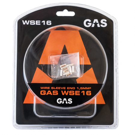 GAS 10-pakke end-/kabelhylser, 1.5mm²-kabel i gruppen Billyd / Tilbehør / Monteringstilbehør hos BRL Electronics (910WSE16)