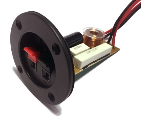 Høyttalerterminal med 2veis delingsfilter i gruppen Billyd / Tilbehør / Delingsfilter hos BRL (910XOVER)