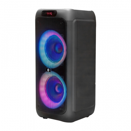 Arcsound HAZE (gen.2), partyhøyttaler med trådløs mikrofon og Bluetooth i gruppen Lyd til hjemmet / Høyttalere / Partyhøyttaler hos BRL Electronics (925HAZE)