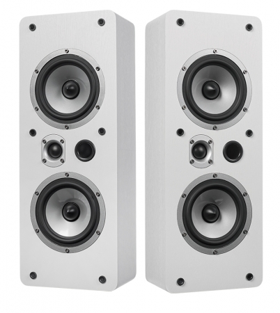 Dynavoice Magic LCR-5 EX v3 Vegghøyttaler hvit eik, par i gruppen Lyd til hjemmet / Høyttalere / Vegghøyttaler hos BRL (990LCR5EXWHO)