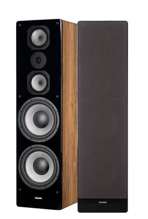 Dynavoice Challenger M-105 EX v4 gulvhøyttaler, Eik-finish i gruppen Lyd til hjemmet / Høyttalere / Gulvhøyttaler hos BRL Electronics (990M105EXNO)
