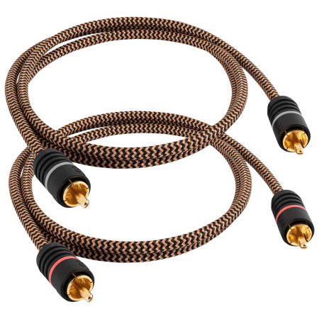 Proson Arctic RCA-kabel, 0.75 meter i gruppen Lyd til hjemmet / Kabler / Analog kabel hos BRL Electronics (991ARRCA075)