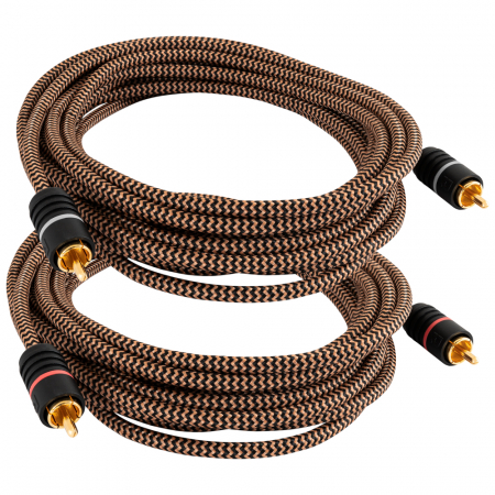 Proson Arctic RCA-kabel, 5 meter i gruppen Lyd til hjemmet / Kabler / Analog kabel hos BRL Electronics (991ARRCA5)
