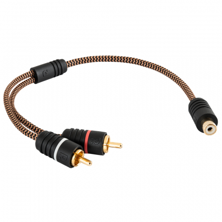 Proson Arctic Y-splitt 2M1F, 30 cm i gruppen Lyd til hjemmet / Kabler / Subwooferskabel hos BRL Electronics (991ARSUBYF2M)
