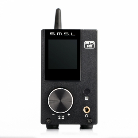 SMSL Audio AD18, forsterker med DAC i gruppen Lyd til hjemmet / Forsterkere / Stereoforsterker hos BRL Electronics (993AD18)