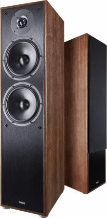 Magnat Monitor S80 ATM golvhögtalare med Dolby Atmos, valnöt par