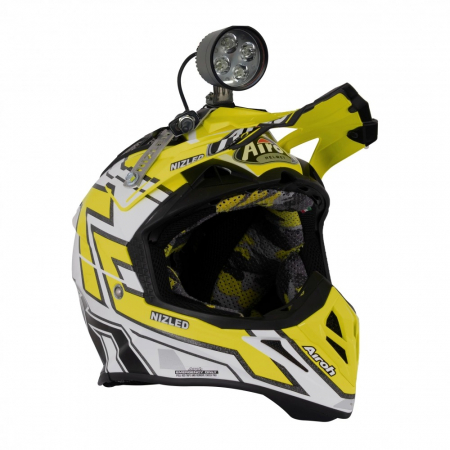 Nizled hjälmkit med 1 lampa i gruppen Billyd / LED-Belysning / Enduro / Hjelmsett hos BRL Electronics (HJALMKIT1Vr)