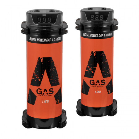 2-pakke GAS CC1FD Strømkondensator 1.0F Standard i gruppen Billyd / Tilbehør / Strømkondensatorer hos BRL Electronics (SET2XCC1FD)