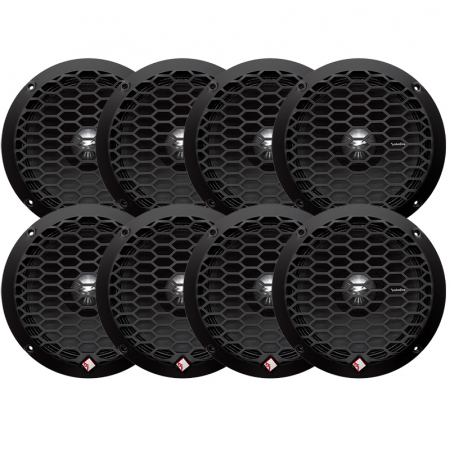 8-pakning Rockford fosgate PPS4-6 Punch Pro 6.5tommer i gruppen Pakkeløsninger / Pakker for bilen / SPL Høyttalerpakker hos BRL Electronics (SET510PPS46X8)