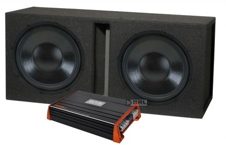 Dayton Audio DCS305-4 i GV-kasse & GAS PRO 600.1 i gruppen Pakkeløsninger / Pakker for bilen / Basspakker hos BRL Electronics (SET860DCS3054PKT1)