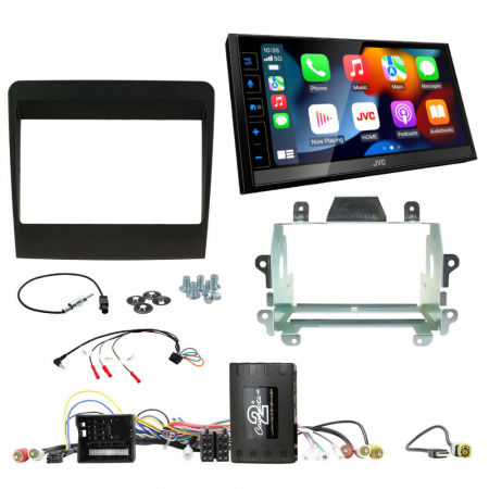 JVC Stereopaket till Porsche 911 2011-2016 m/ Standard-ljud i gruppen Billyd / Hva passer i min bil / Porsche / 911 / 911 2015-2018 (991 mk2) hos BRL Electronics (SET911PKT1)