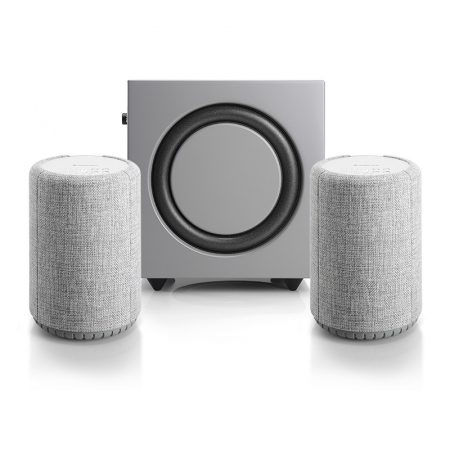 Audio Pro A10 & Addon C-Sub 2.1 högtalarpaket, ljusgrå i gruppen Pakkeløsninger / Pakker for hjemmet / Høyttalerpakker hos BRL (SETA10LGRPKT1)