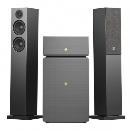 Audio Pro A38 & Drumfire II, tungt multiroompaket i gruppen Pakkeløsninger / Pakker for hjemmet / Multiroompakker hos BRL Electronics (SETA38PKT4)