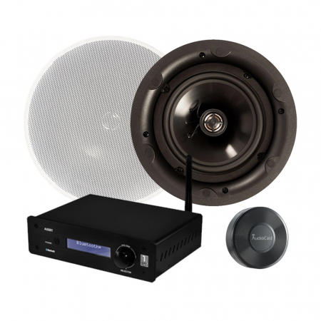 System One A50BT med AudioCast M5 & 1 par DLS IC621 i gruppen Multiroompakker hos BRL Electronics (SETA50BTPKT10)