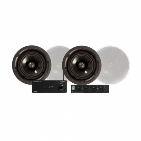 Tangent Ampster BT II med SC4B & 2 par DLS IC621 i gruppen Pakkeløsninger / Pakker for hjemmet / Multiroompakker hos BRL Electronics (SETAMPSTERIIPKT5)