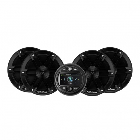 DLS Alive AMR30D, NXL-N4 & 2 par Rockford Fosgate M0-65, marinpakke i gruppen Billyd / Marinelyd / Marinepakker hos BRL Electronics (SETAMR30DPKT6)