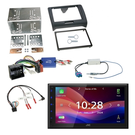 JVC KW-M695DBW bilstereopakke til Audi TT 2006-2014 i gruppen Billyd / Hva passer i min bil / Audi / Audi TT / Audi TT 2006- hos BRL (SETAUDIPKT12)