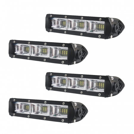 4-pack Nizled LED back-/arbetsljus, 27W, arbetsljuspaket i gruppen Billyd / LED-Belysning / LED-lamper / Arbeidslys hos BRL Electronics (SETB27RFX4)