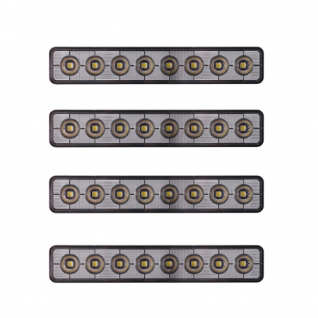 4-pack NIZLED Arbets-/skåpbelysning 48W (5600 lumen), arbetsljuspaket i gruppen Billyd / LED-Belysning / LED-lamper / Arbeidslys hos BRL Electronics (SETB48RFX4)
