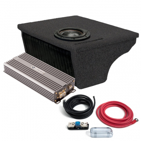 Modellanpasset basspakke til BMW i4 m/ Standard/HiFi-lyd i gruppen Billyd / Hva passer i min bil / BMW / BMW i4 / BMW i4 2021-2023 / Bytte høyttalere BMW i4 hos BRL Electronics (SETBMWI4PKT11)