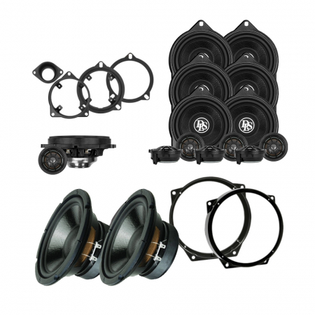Høyttalerpakke til BMW i4 m/ Harman/Kardon-lyd i gruppen Billyd / Hva passer i min bil / BMW / BMW i4 / BMW i4 2021-2023 / Bytte høyttalere BMW i4 hos BRL Electronics (SETBMWI4PKT5)
