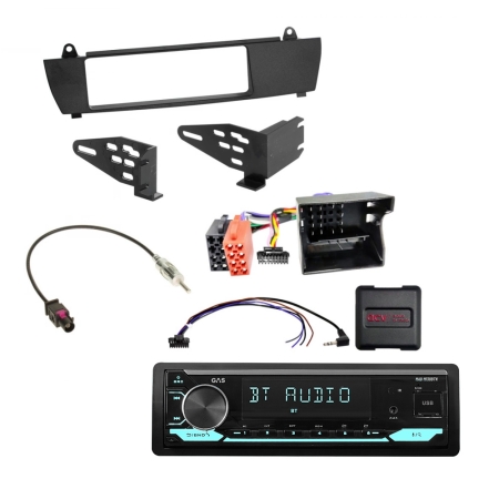 GAS MAD M130-BTN bilstereopakke til BMW X3 E83 i gruppen Billyd / Hva passer i min bil / BMW / BMW X3 / BMW E83 2004-2011 hos BRL (SETBMWPKT15)