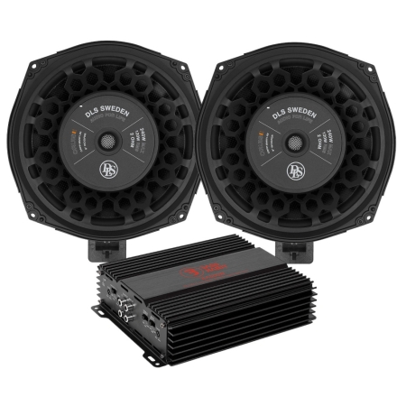 2-pakning DLS Cruise CRPP-BMW1.82 med RA500W, bassoppgradering til BMW i gruppen Billyd / Hva passer i min bil / BMW / BMW 5-serie / BMW G30/G31 2017-2024 / Bytte høyttalere G30/G31 2017-2024 hos BRL (SETBMWPKT19)