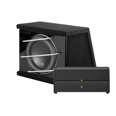 JL Audio CLS112RG-W7AE med XDM1000/1, basspakke i gruppen Pakkeløsninger / Pakker for bilen / Basspakker hos BRL (SETCLS112RGW7AEPKT1)
