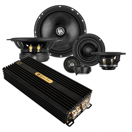 DLS Cruise, Reference & Signature, velspillende 6.5tum framsystem med sluttsteg i gruppen Pakkeløsninger / Pakker for bilen / Høyttalerpakker hos BRL Electronics (SETCRUISEPKT5)