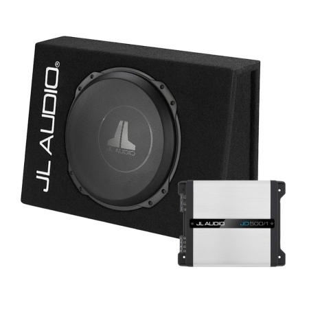 JL Audio CS112TG-TW3 med JD500/1, slankt basspakke i gruppen Pakkeløsninger / Pakker for bilen / Basspakker hos BRL (SETCS112TGTW3PKT1)