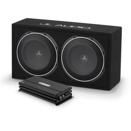 JL Audio CS210LG-TW1 med DLS Performance Evolution PE1.1000, 2x10-tommers basspakke i gruppen Pakkeløsninger / Pakker for bilen / Basspakker hos BRL (SETCS210LGTW1PKT1)