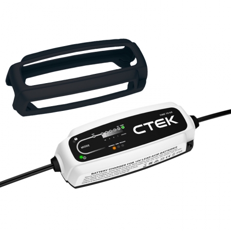 CTEK Batteriladdare CT5 TIME TO GO med Bumper 60 i gruppen Billyd / Tilbehør / Batteriladere hos BRL Electronics (SETCT5TTGBUMP)