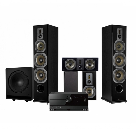 Dynavoice Definition DF-8II 5.1 hjemmekinopakke med Yamaha RX-A4A i gruppen Pakkeløsninger / Pakker for hjemmet / Hjemmekino og Hjemmekinopakker hos BRL (SETDF8CSBPKT4)