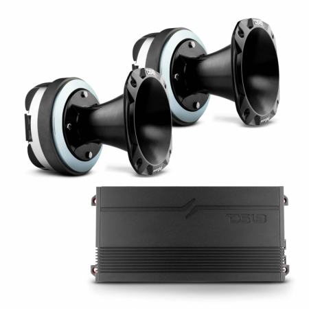 2-pakke DS18 PRO-DKH2, SPL-pakke med steg, stor i gruppen Pakkeløsninger / Pakker for bilen / SPL Høyttalerpakker hos BRL Electronics (SETDKH2PKT1)
