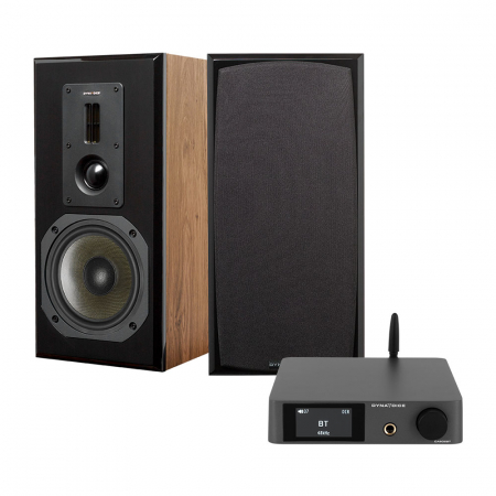 Dynavoice CA802BT & Definition DM-6II i eik, stereopakke i gruppen Pakkeløsninger / Pakker for hjemmet / Stereopakker hos BRL Electronics (SETDM6IIPKT2)
