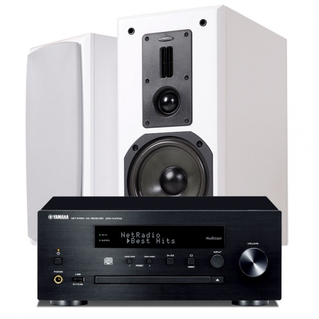 Dynavoice Definition DM-6 med Yamaha CRXN-470D i gruppen Pakkeløsninger / Pakker for hjemmet / Stereopakker hos BRL (SETDM6PKT9)