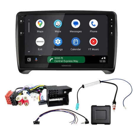 Kenwood DMX80AXS bilstereopakke til Audi TT 8J 2006-2014 i gruppen Billyd / Hva passer i min bil / Audi / Audi TT / Audi TT 2006-2014 hos BRL (SETDMX80AU3PKT1)