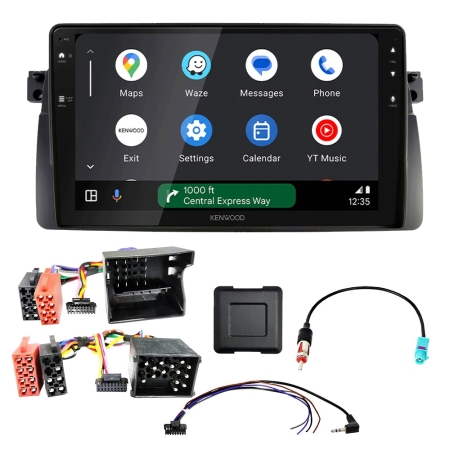 Kenwood DMX80AXS bilstereopakke til BMW 3-serie E46 1998-2007 i gruppen Billyd / Hva passer i min bil / BMW / BMW 3-serie / BMW E46 1999-2006 / Byta stereo BMW E46 1999-2006 hos BRL (SETDMX80BM4PKT1)