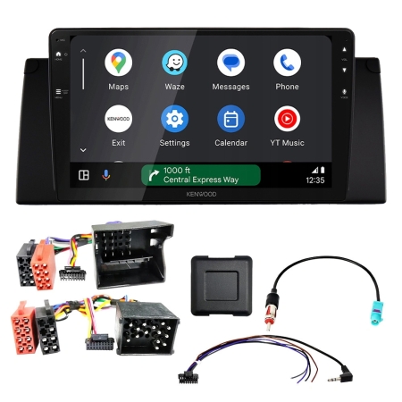 Kenwood DMX80AXS bilstereopakke til BMW X5 E53 2000-2007 i gruppen Billyd / Hva passer i min bil / BMW / BMW X5 / BMW X5 2000-2006 hos BRL (SETDMX80BM8PKT1)
