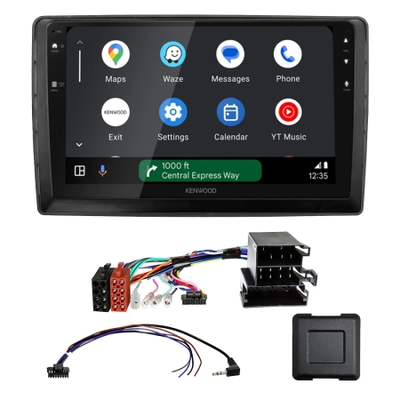 Kenwood DMX80AXS bilstereopakke til Citroën Nemo, Peugeot Bipper, Fiat Fiorino/Qubo i gruppen Billyd / Hva passer i min bil / Fiat / Qubo / Qubo 2008-2016 hos BRL (SETDMX80CT8PKT1)