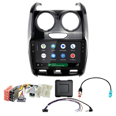 Kenwood DMX80AXS bilstereopakke til Dacia Duster HS Facelift 2014-2018 i gruppen Billyd / Hva passer i min bil / Dacia / Duster / Duster 2010-2017 hos BRL (SETDMX80DC1PKT1)