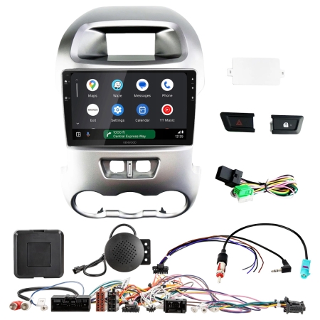 Kenwood DMX80AXS bilstereopakke til Ford Ranger 2012-2016, silver i gruppen Billyd / Hva passer i min bil / Ford / Ranger / Ranger 2012-2016 hos BRL (SETDMX80FD2PKT1)