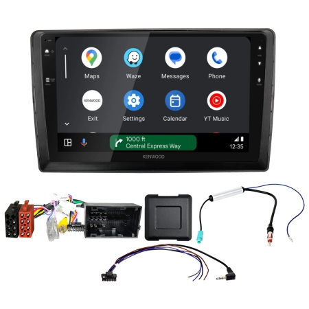 Kenwood DMX80AXS bilstereopakke til Fiat 500L 2012-2022 i gruppen Billyd / Hva passer i min bil / Fiat / 500L hos BRL (SETDMX80FT4PKT1)