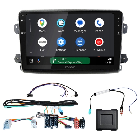 Kenwood DMX80AXS bilstereopakke til Fiat Ducato 2021-, Jumper, Relay, Movano och Boxer i gruppen Billyd / Hva passer i min bil / Fiat / Ducato / Ducato Mk3 2024- Facelift 5 (X290) hos BRL (SETDMX80FT9PKT1)