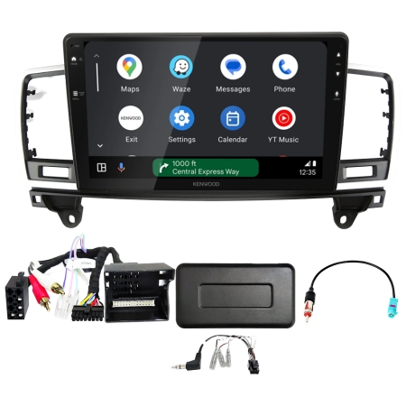 Kenwood DMX80AXS bilstereopakke til Mercedes M-Class W166 2012-2015 i gruppen Billyd / Hva passer i min bil / Mercedes / M-klasse / M-klass 2012-2015 hos BRL (SETDMX80MC3PKT1)