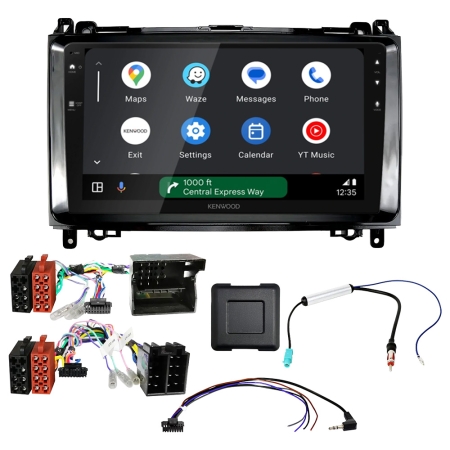 Kenwood DMX80AXS bilstereopakke til Mercedes A-klass, B-klass och Vito/Viano i gruppen Billyd / Hva passer i min bil / Mercedes / B-klasse / B-klasse 2006-2011 hos BRL (SETDMX80MC7PKT1)