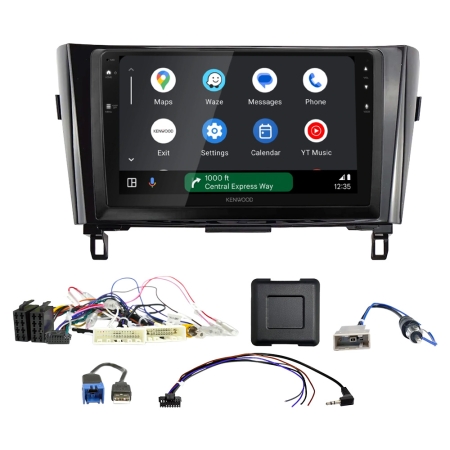 Kenwood DMX80AXS bilstereopakke til Nissan Qashqai, X-Trail och Rogue i gruppen Billyd / Hva passer i min bil / Nissan / Qashqai / Qashqai 2013-2021 hos BRL (SETDMX80NS1PKT1)